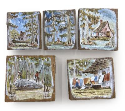Cabin; Fisherman; Bayou Cabin; Lavage; Moss (5)