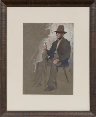 Man with an Umbrella (Spain)