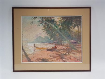 Bora Bora by Guy Huze - Auction record, sale price, and art valuation. Compare with similar artists and explore comparable artworks.