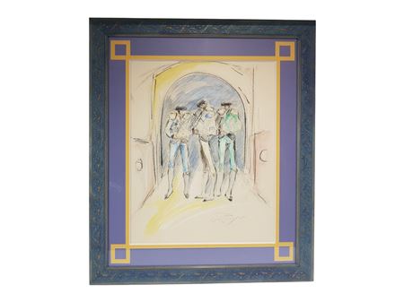 Bullfighters by Jose Pires - Auction record, sale price, and art valuation. Compare with similar artists and explore comparable artworks.