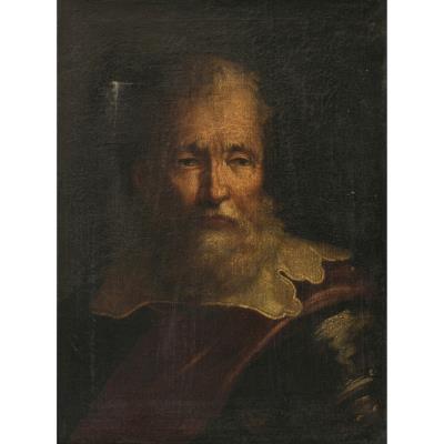 Portrait of a bearded man in armour by Francisco Pacheco - Auction record, sale price, and art valuation. Compare with similar artists and explore comparable artworks.