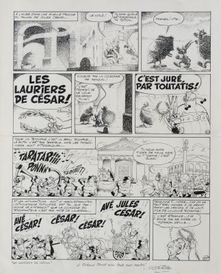 Asterix - The laurels of Caesar