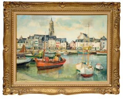Le port de Croisic, 1971