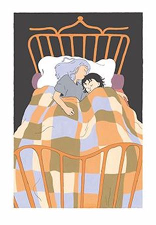 Sleep well Plate from the album "Sans Panique" (Delcourt, 2023)