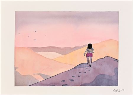 Original illustration Ecoline