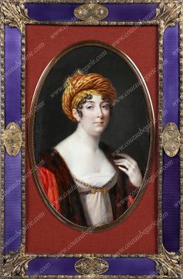 Portrait of the Marquise Michel de Pomereu, née Étiennette d'Aligre (1791-1866) by Henri-Joseph Hesse - Auction record, sale price, and art valuation. Compare with similar artists and explore comparable artworks.