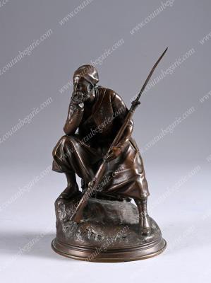 Zouave of the Line seated during a halt