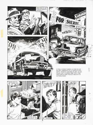Original plate for Lanciostory, #2 (Circa 1977)