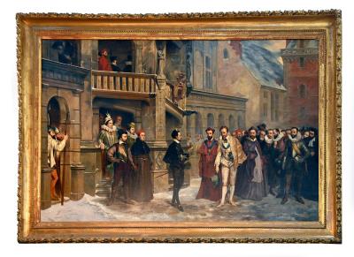 The Meeting of Henri III and the Duke of Guise
