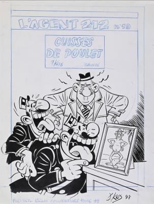 L'agent 212, cover essay for volume 19, "Cuisses de poulet"