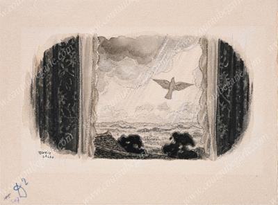 Page header for Edmond Rostand's book Chantecler