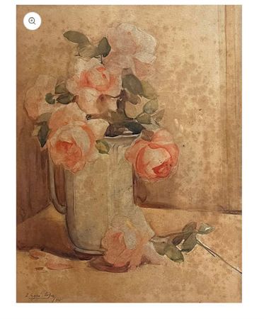 Vase with Roses by Alberto Egea Lopez - Auction record, sale price, and art valuation. Compare with similar artists and explore comparable artworks.