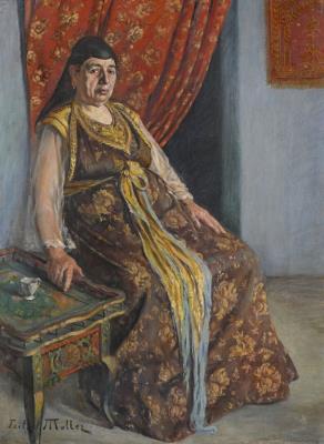 Jewish Woman in an Interior in Algiers