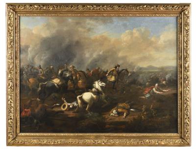 Battle scene by Jan Van Der Vinne - Auction record, sale price, and art valuation. Compare with similar artists and explore comparable artworks.