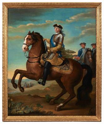 Sample artwork by Charles Parrocel (1688 - 1752), known for paintings of battles, hunts, and equestrian portraits - View similar artists and auction records