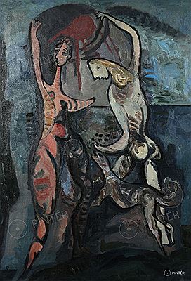Dancers by Magda Zemplenyi - Auction record, sale price, and art valuation. Compare with similar artists and explore comparable artworks.