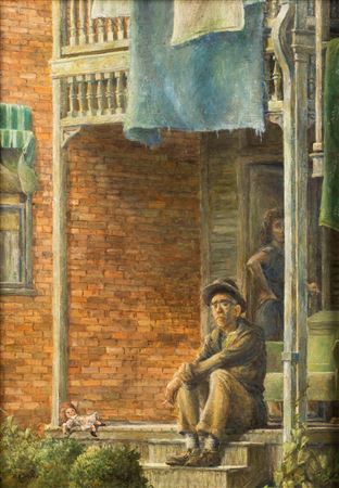 Baltimore Stoop, 1965