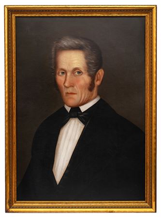 Portrait of a Gentleman, Oliver Holt (1796-1876) of Alstead, NH