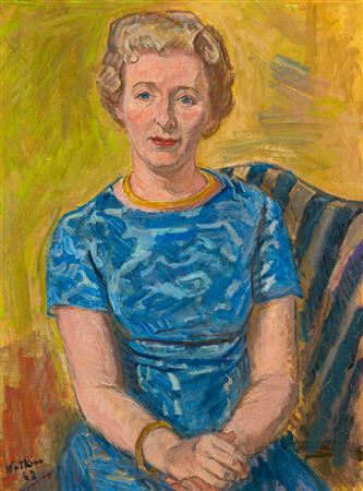 Portrait of Margaret Whitaker Garrett, 1968