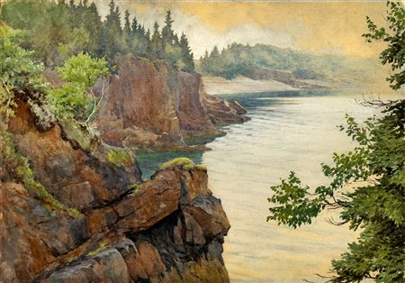 Sutton Island, Mt. Desert Island, Acadia, Maine, 1907
