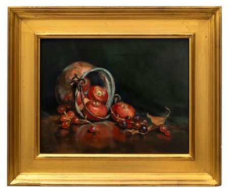 Still Life, Apple With Copper Pot