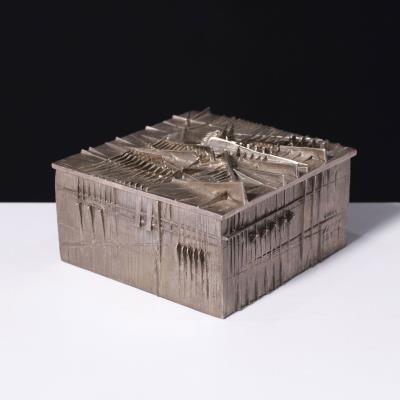LE COFFRET Lidded Bronze Box