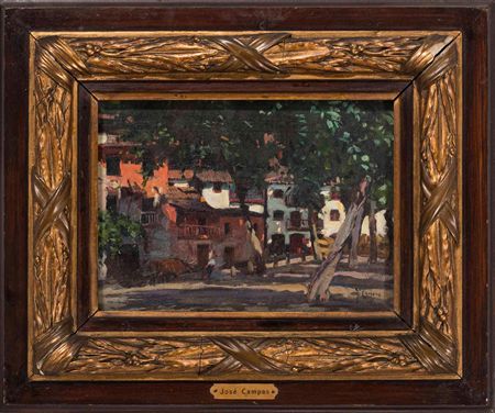 Street View by Jose Campas - Auction record, sale price, and art valuation. Compare with similar artists and explore comparable artworks.