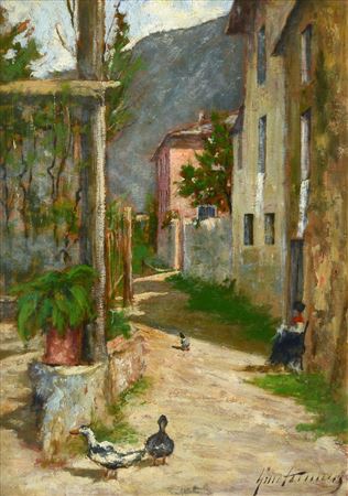 Sample artwork by Gino Tommasi (1880 - 1942), known for painting - View similar artists and auction records