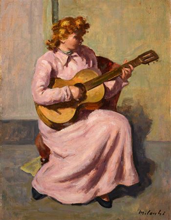 Donna con chitarra