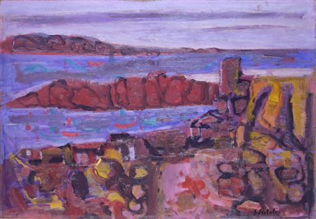 Red Island, (1990) by Giovanni Sirtoli - Auction record, sale price, and art valuation. Compare with similar artists and explore comparable artworks.