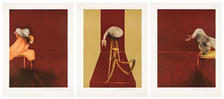 Deuxième version du triptyque 1944 (after, Second Version of the Triptych 1944) (S. 24, T. 25)