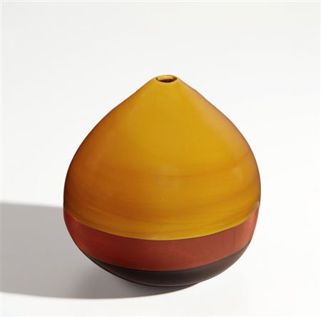 Vase with double incalmo glass