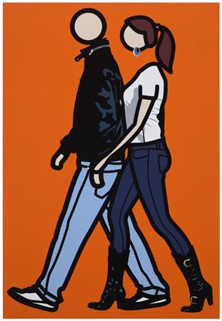 Enis and Tina walking