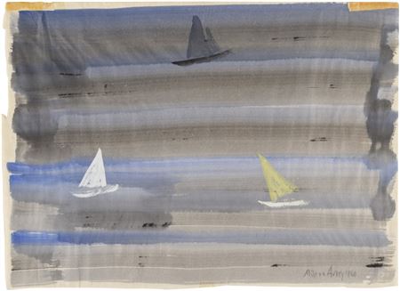 Three Sails (Sails in Dark Sea)