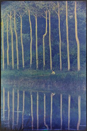 Fisherman with Poplars, France