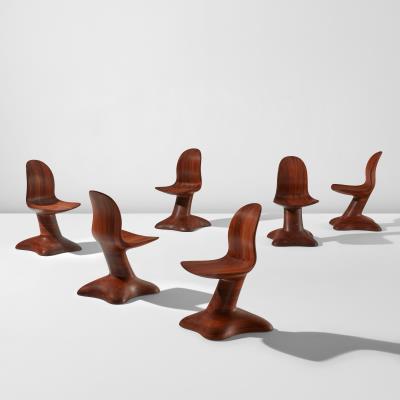 Set of six chairs