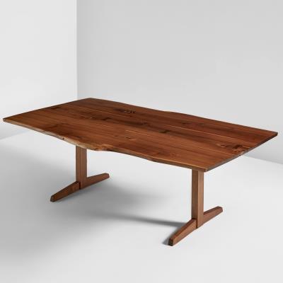 "Trestle" dining table