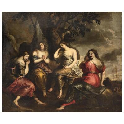 The Daughter of Jephthah by Vincent Malo - Auction record, sale price, and art valuation. Compare with similar artists and explore comparable artworks.