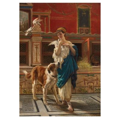 Pompeian Scene by Cesare Mariani - Auction record, sale price, and art valuation. Compare with similar artists and explore comparable artworks.