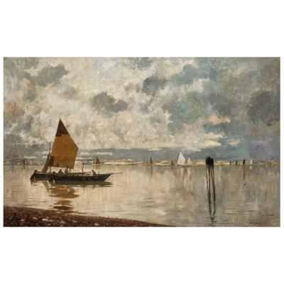 IN THE LAGOON; IN THE LAKE by Giuseppe Miti Zanetti - Auction record, sale price, and art valuation. Compare with similar artists and explore comparable artworks.
