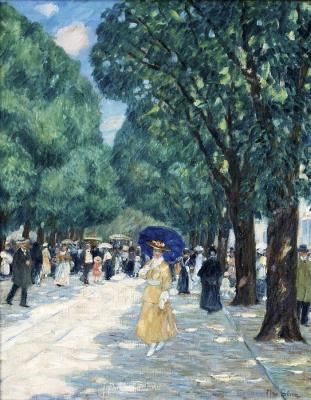 Walk in the Sunshine by Max Stern - Auction record, sale price, and art valuation. Compare with similar artists and explore comparable artworks.