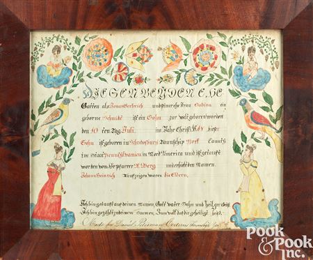 Fraktur Birth Certificate