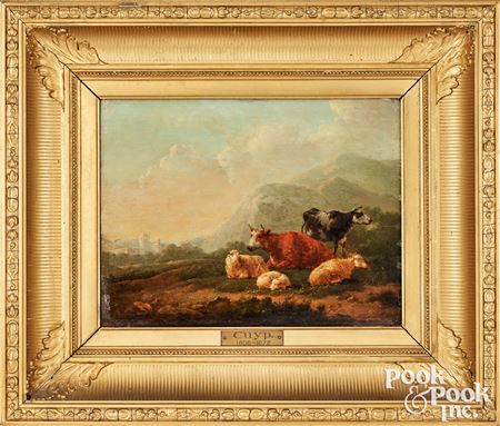 Landscape with cows