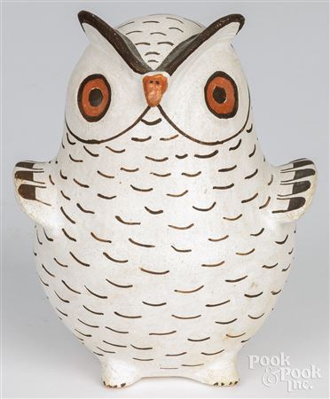 Acoma Indian pottery owl