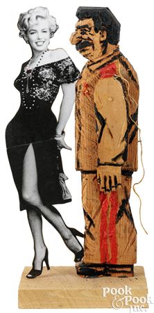 Stalin and Marilyn (Mechanical) 1989