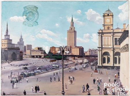 Three Train Stations in Moscow 1996
