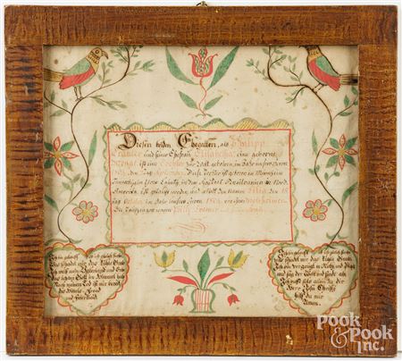 Fraktur Birth Certificate