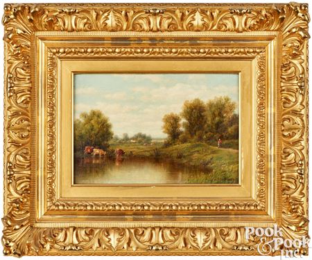 Landscape with cows