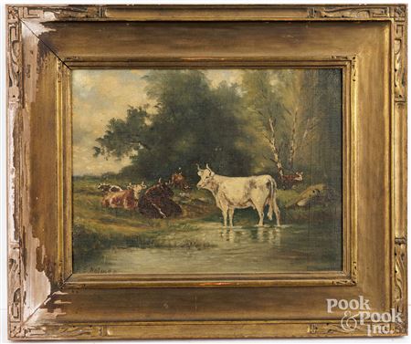 At the Edge of the Woods - painted January 17, 1921 from summer sketch 1920