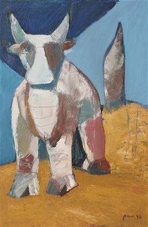 Taurus by Rinos Stefani - Auction record, sale price, and art valuation. Compare with similar artists and explore comparable artworks.